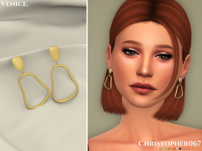 Venice Earrings by Christopher067 at TSR