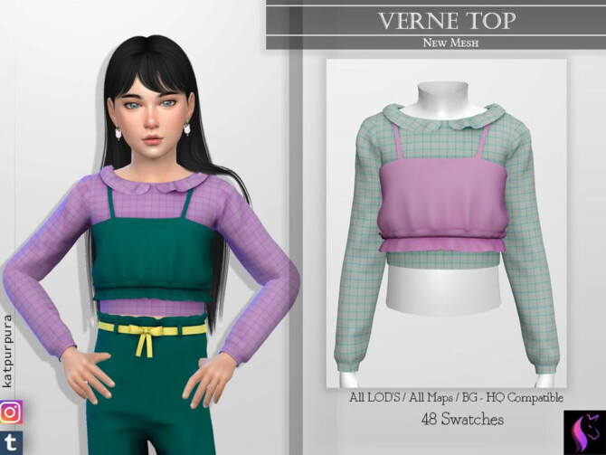 Verne Top by KaTPurpura at TSR