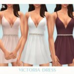 Victoria Dress by Black Lily at TSR