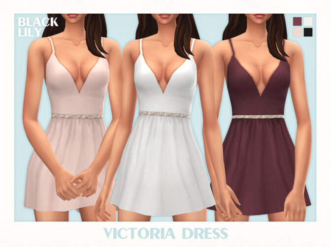 Victoria Dress by Black Lily at TSR