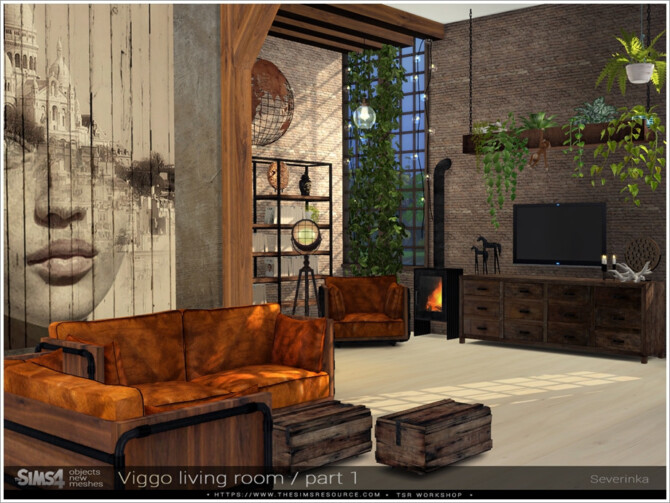 Viggo livingroom part I by Severinka at TSR