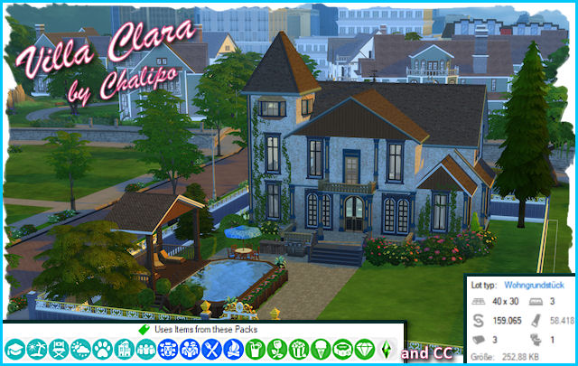 Villa Clara by Chalipo at All 4 Sims