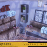 Vintage Office by simspaces at TSR