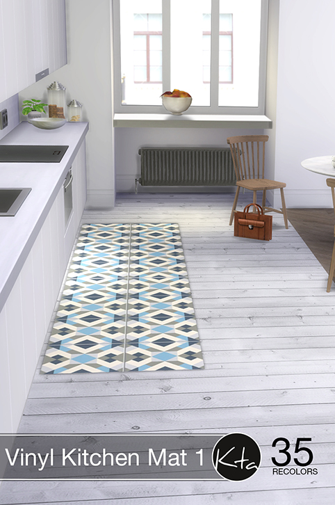 Vinyl Kitchen Mat 1 at Ktasims