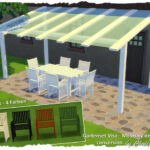 Visa garden set by Chalipo at All 4 Sims