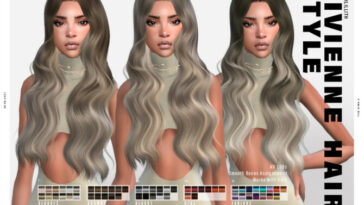 Vivienne Hairstyle by Leah Lillith at TSR