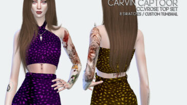 Vrose Top Set by carvin captoor at TSR