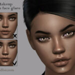 Warm face glare (Makeup) by coffeemoon at TSR