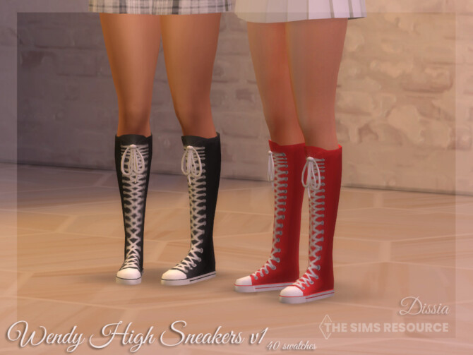 Wendy High Sneakers v1 by Dissia at TSR