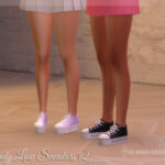 Wendy Low Sneakers v2 (Platform) by Dissia at TSR