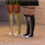 Wendy Super High Sneakers v2 by Dissia at TSR