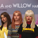 Willa and Willow Hairs at Feral Poodles