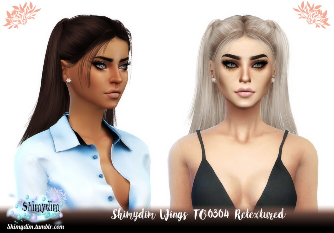 Wings TO0304 Hair Retexture at Shimydim Sims