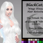 Wings TO0514 Hair Retexture by BlackCat27 at TSR