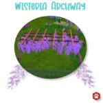 Wisteria Archway by MoonFeather at Mod The Sims