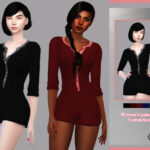 Women’s pajamas Luanna by LYLLYAN at TSR