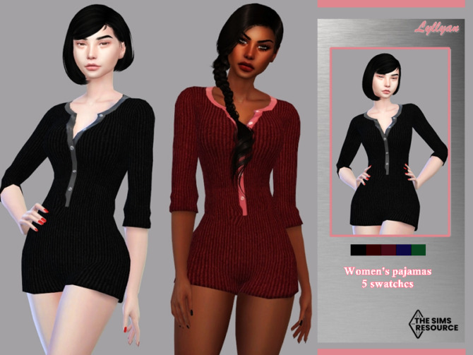 Women’s pajamas Luanna by LYLLYAN at TSR