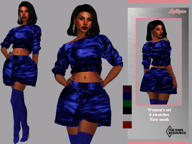 Women’s set Telma by LYLLYAN at TSR