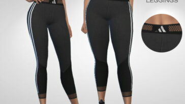 Workout Leggings by Puresim at TSR