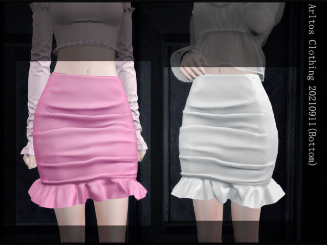 Wrinkles skirt by Arltos at TSR