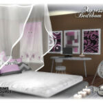 Xuzess bedroom by jomsims at TSR