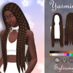 Yasmina Hair by Sylviemy at TSR