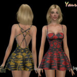 Yaurely dress by jomsims at TSR