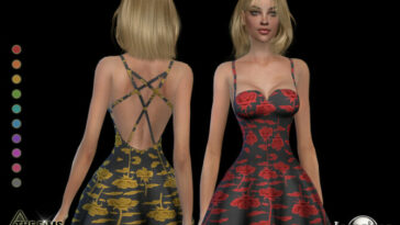 Yaurely dress by jomsims at TSR