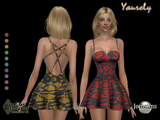 Yaurely dress by jomsims at TSR