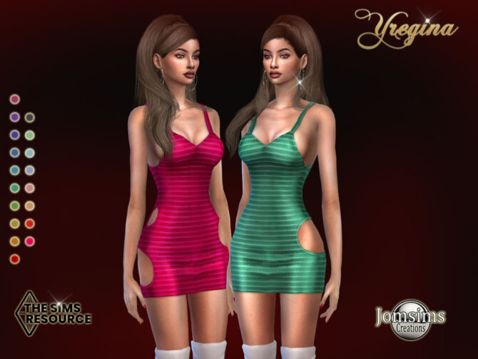 Yregina dress by jomsims at TSR