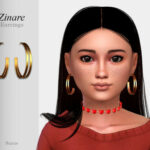 Zinare Earrings Child by Suzue at TSR