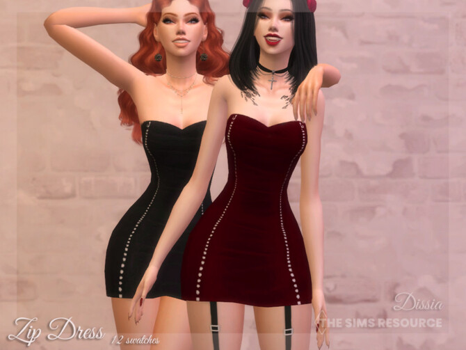 Zip Dress by Dissia at TSR