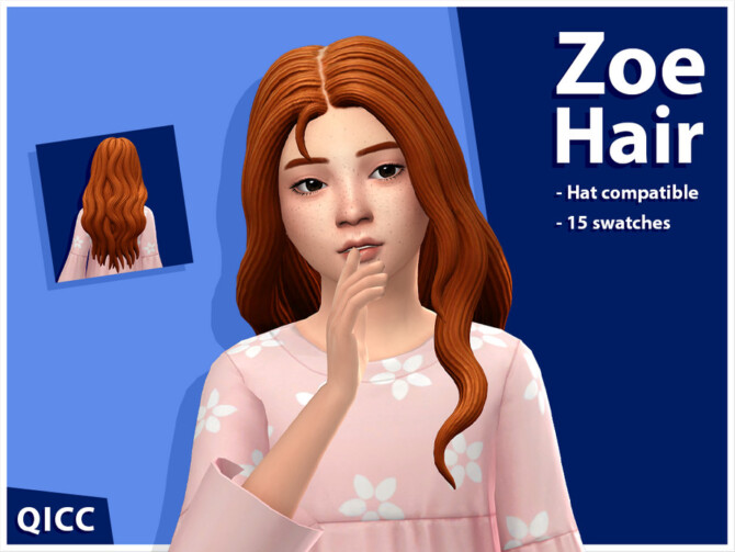 Zoe Hair by qicc at TSR