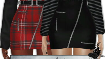 Zoya Skirt at Lumy Sims