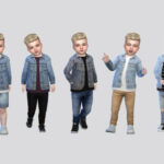 axon Denim Shirt Jacket Toddler by McLayneSims at TSR