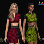 lelika dress by jomsims at TSR