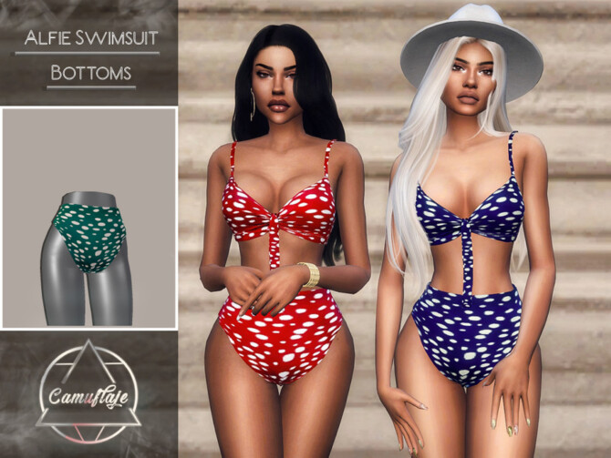 lfie Swimsuit Bottoms by Camuflaje at TSR