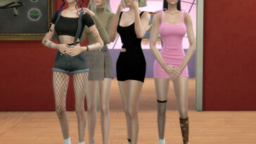 kpop Inspired #2 (Pose Pack) by YaniSim at TSR