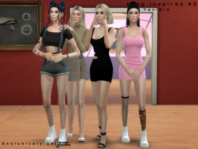 kpop Inspired #2 (Pose Pack) by YaniSim at TSR