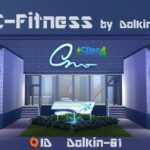 С-Fitness lot by Dolkin at ihelensims