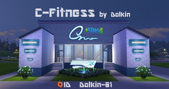 С-Fitness lot by Dolkin at ihelensims