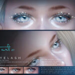 3D EYELASHES F SNOW by S-Club at TSR