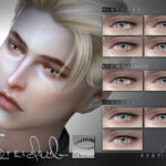 3D EYELASHES M V1 by S-Club at TSR