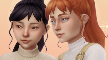 3D eyelashes + Makoto hair (children) by Miiko