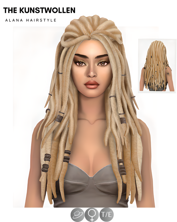 Alana hairstyle by The Kunstwollen