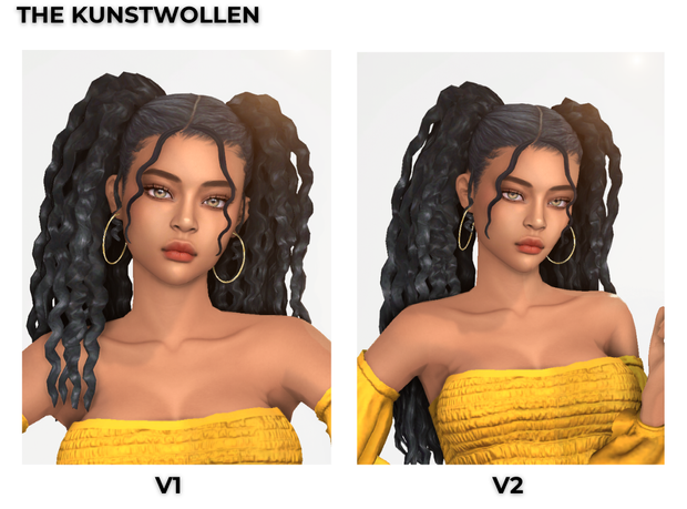 Amber hair set by The Kunstwollen