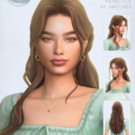 Andrine Hairstyle by simstrouble