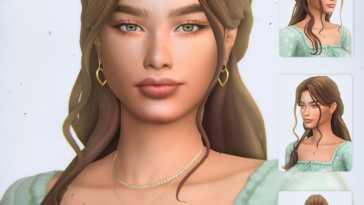 Andrine Hairstyle by simstrouble