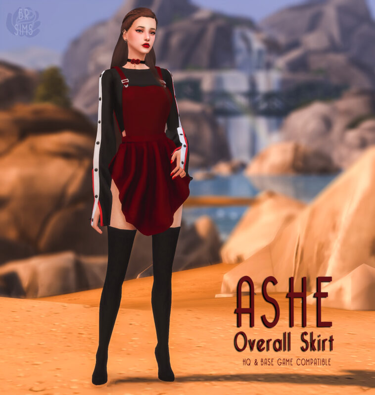 Ashe Overall Skirt by bluerose