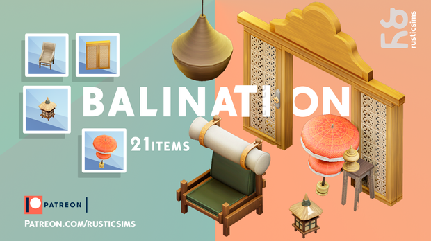 BALINATION SET by RusticSims